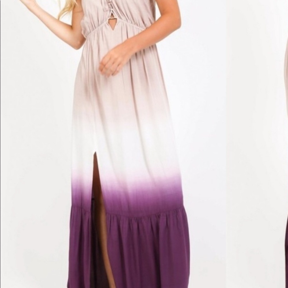 ☮️ Ombré maxi dress ☯️ last one - Picture 2 of 4